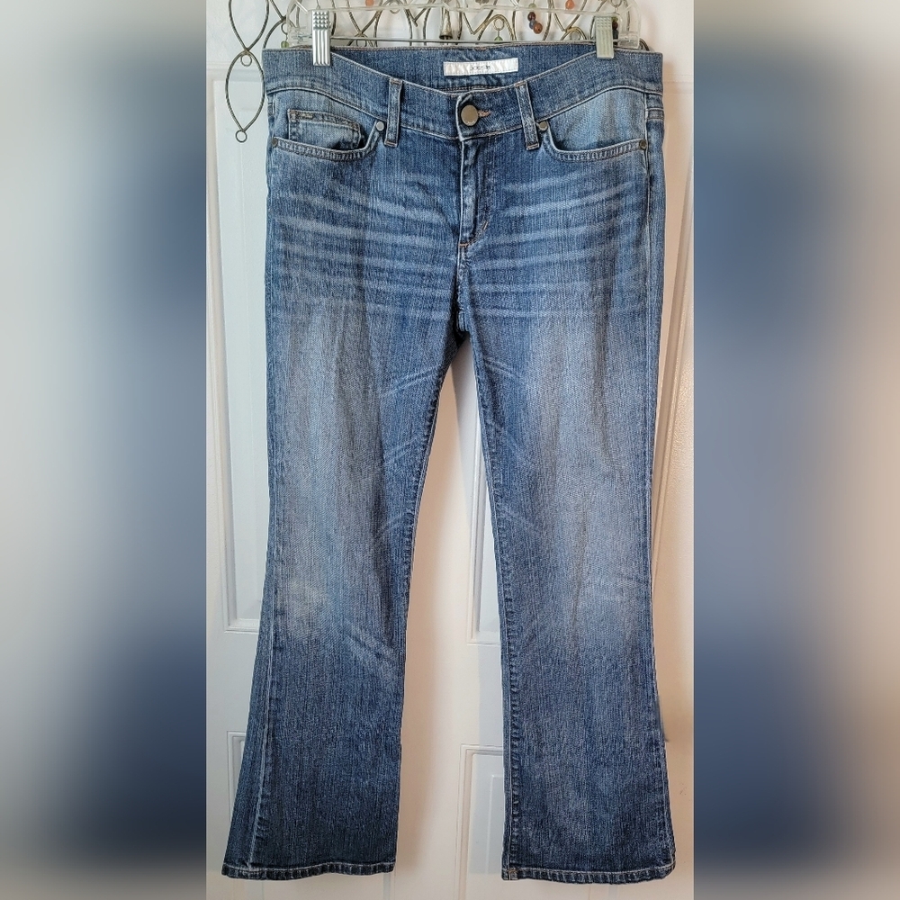 Joe's Jean's The Provocateur Flare Leg Jeans Womens 28 Low Rise Light Wash Distr